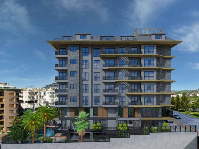 Alanya Kleopatra'da Lüx Daireler